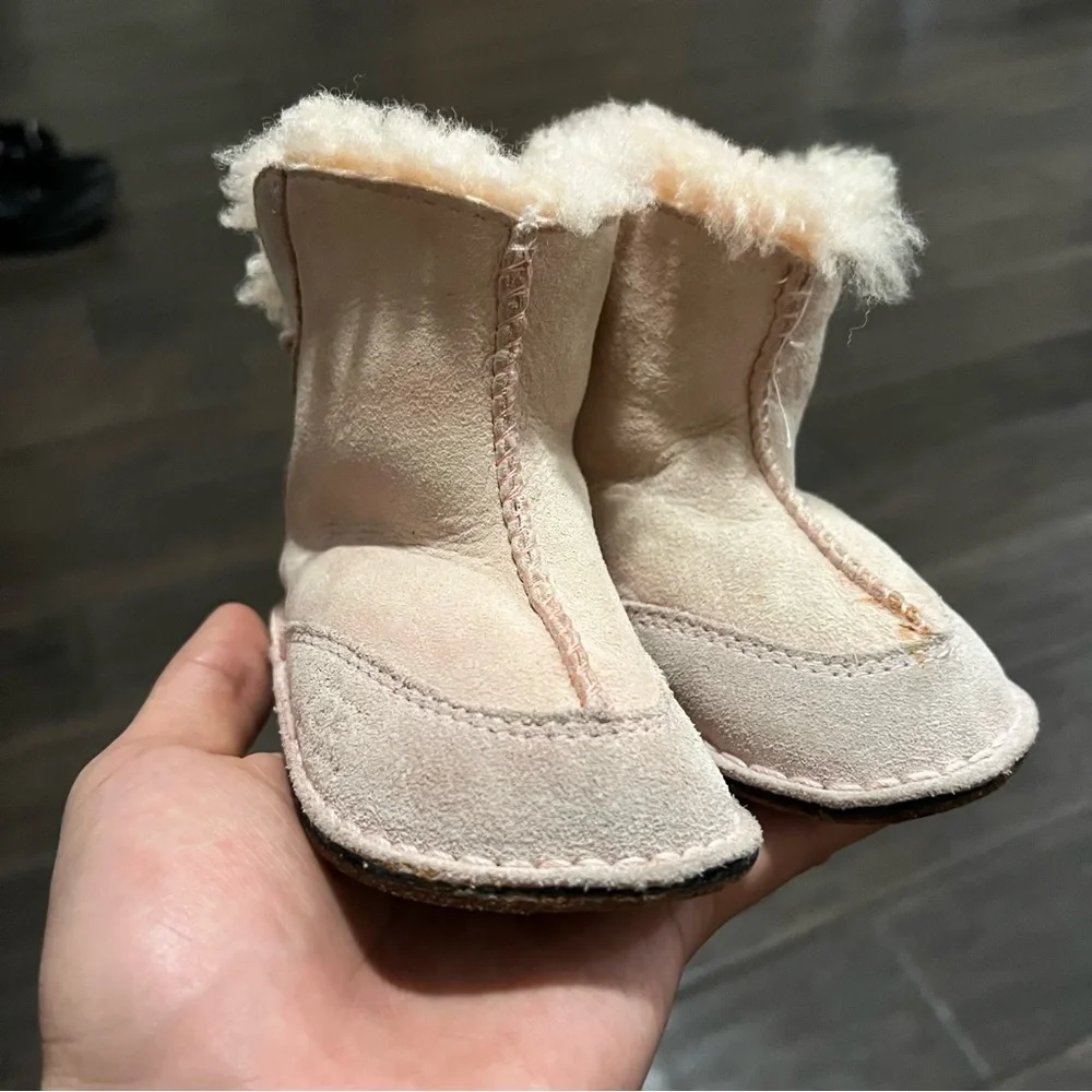 Ugg Pink Fur Boots S